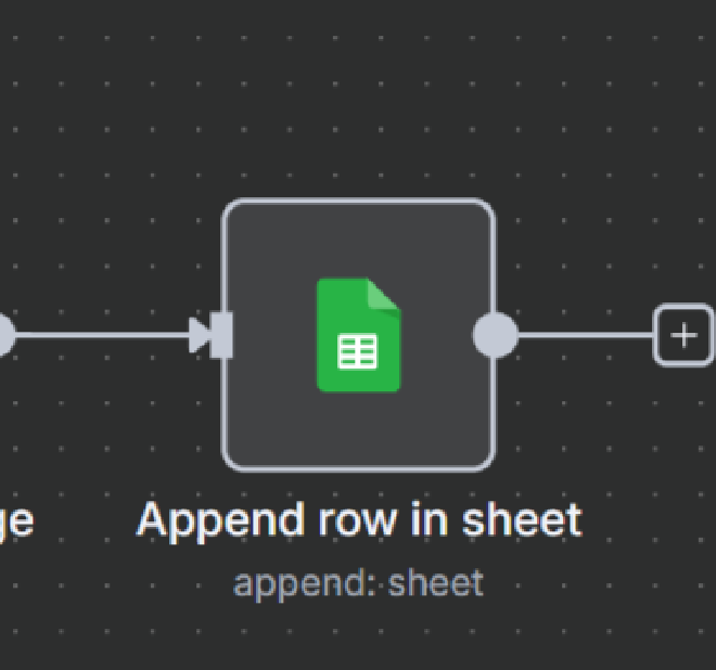 Zoom-in of n8n Node